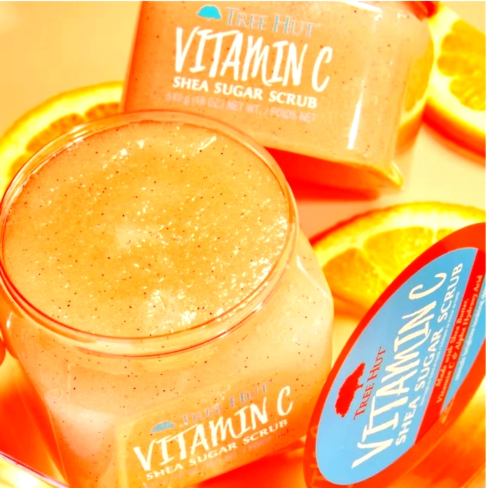NWT Tree Hut Vitamin C Shea Sugar Scrub